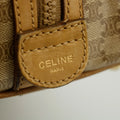 Celine Macadam Beige PVC x Leather Mini Boston Bag #3567 by Bolt Boutique