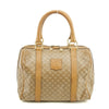 Celine Macadam Beige PVC x Leather Mini Boston Bag #3567