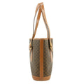 Celine Macadam Brown PVC x Leather Bucket Shoulder Bag #3566 by Bolt Boutique