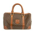 Celine Macadam Brown PVC x Leather Mini Boston Bag #3591 by Bolt Boutique