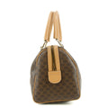 Celine Macadam Brown PVC x Leather Mini Boston Bag #4687 by Bolt Boutique