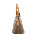 Celine Macadam Brown PVC x Leather Top Handle Tote Bag #4706 by Bolt Boutique