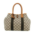 Celine Macadam Canvas x Leather Black Shoulder Bag #3570 by Bolt Boutique
