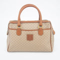 Celine Macadam Light Brown Mini Boston Bag #2202 by Bolt Boutique