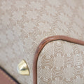 Celine Macadam Light Brown Mini Boston Bag #2202 by Bolt Boutique