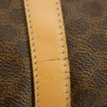 Celine Macadam Triomphe Brown Leather Boston Bag #5382 by Bolt Boutique