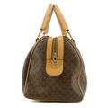 Celine Macadam Triomphe Brown Leather Boston Bag #5382 by Bolt Boutique