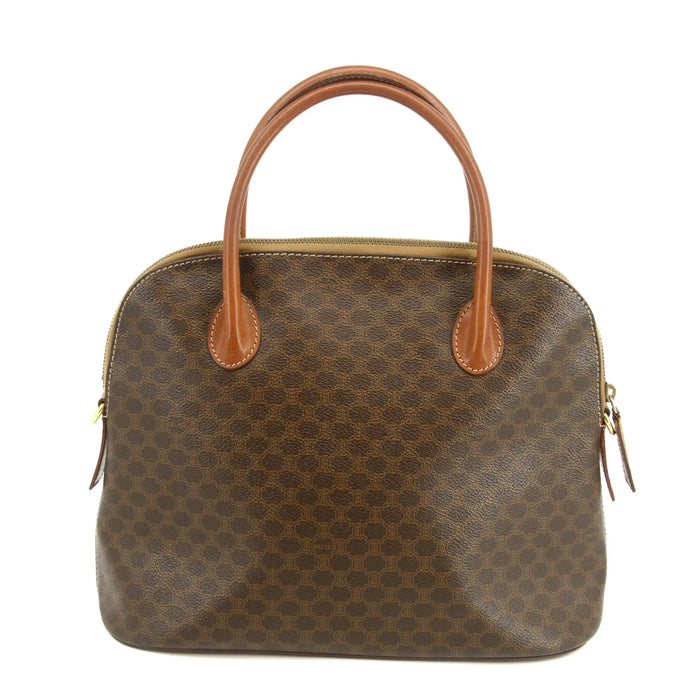 Celine Paris Brown Macadam Dome 2-Way Shoulder Bag #2955 by Bolt Boutique