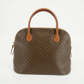 Celine Paris Brown Macadam Dome 2-Way Shoulder Bag #2955 by Bolt Boutique