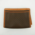 Celine Paris Brown Macadam Wristlet Clutch #2999 by Bolt Boutique
