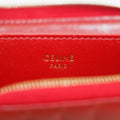 Celine Paris Red Checkered Quilt Compact Wallet #3036 by Bolt Boutique