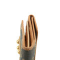 Celine Triomphe Canvas Beige x Blue Demin Compact Wallet #3950 by Bolt Boutique