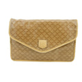Celine Vintage Brown PVC Clutch Bag #3169 by Bolt Boutique