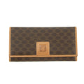 Celine Vintage Macadam Brown PVC Long Wallet #3865 by Bolt Boutique