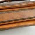 Celine Vintage Macadam Brown PVC Shoulder Bag #3168 by Bolt Boutique