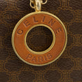Celine Vintage Macadam Brown PVC Top Handle Handbag #3170 by Bolt Boutique