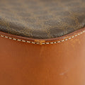 Celine Vintage Macadam Brown PVC Top Handle Handbag #3170 by Bolt Boutique