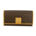 Celine Vintage Macadam PVC Brown Long Wallet #3810 by Bolt Boutique