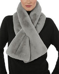 Apparis Bambi Lightweight Faux Fur Scarf by Vanessa Jane