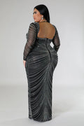 Center Of Envy Plus Size Dress by Fasheabe