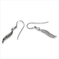 0.16 Carat Genuine Black Diamond .925 Sterling Silver Earrings by Bids.com