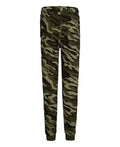 Converse Boys Camo Patch Field Surplus Jogger Pants in Green, Size Medium by Vanessa Jane