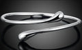 Teardrop Bangle in Sterling Silver by DailySale