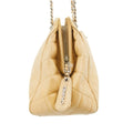 Chanel Beige Caviar Skin CC Quilted Matelasse Shoulder Bag #3761 by Bolt Boutique