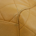 Chanel Beige Caviar Skin CC Quilted Matelasse Shoulder Bag #3761 by Bolt Boutique