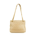 Chanel Beige Timeless Matelasse Lambskin Shoulder Bag #3303 by Bolt Boutique