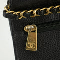 Chanel Black Caviar Skin Gold Hardware Wallet On Chain Crossbody Bag #2313 by Bolt Boutique