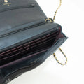 Chanel Black Caviar Skin Gold Hardware Wallet On Chain Crossbody Bag #2313 by Bolt Boutique
