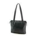 Chanel Black Caviar Skin Logo LAX Embroidered Shoulder Bag #3771 by Bolt Boutique