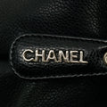 Chanel Black Caviar Skin Logo LAX Tote Bag #2759 by Bolt Boutique