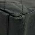 Chanel Black Caviar Skin Quilted Coco Mark PST Shoulder Bag #3628 by Bolt Boutique