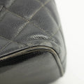 Chanel Black Caviar Skin Quilted Medallion Tote Bag 5 Series #3974 by Bolt Boutique
