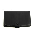 Chanel Black Lambskin Bifold Long Wallet #3925 by Bolt Boutique