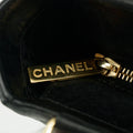Chanel Black Lambskin Chocolate Bag Square Quilt Tote Bag #3455 by Bolt Boutique