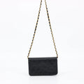 Chanel Black Quilted Lambskin Matelasse Mini Chain Bag by Bolt Boutique