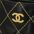 Chanel Black Wild Stitch Quilted Handbag Small #2554 by Bolt Boutique
