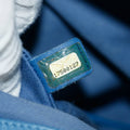 Chanel Blue Calfskin Perforated Up In the Air Shoulder Bag 17 Series #3757 by Bolt Boutique