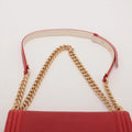 Chanel Boy 25 Flap Cube Embossed Red Leather Shoulder Bag 18 Series #2880 by Bolt Boutique