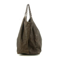 Chanel Brown Caviar Skin CC Chain Shoulder Bag Large #6045 by Bolt Boutique