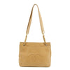 Chanel Brown Caviar Skin CC Shoulder Bag Gold Hardware #2668
