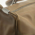 Chanel Brown Chocolate Bar Brown Lambskin Boston Bag #3985 by Bolt Boutique