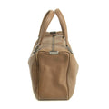 Chanel Brown Chocolate Bar Brown Lambskin Boston Bag #3985 by Bolt Boutique