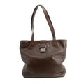 Chanel Brown Soft Leather Shoulder Bag 5 Series #3969 by Bolt Boutique