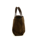 Chanel Brown Suede Handle Logo Tote Bag 4 Series #4752 by Bolt Boutique