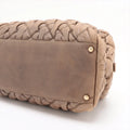 Chanel Bubble Quilt Lambskin Chain Shoulder Bag Beige Gold Metal Fittings 12 Series #2600 by Bolt Boutique