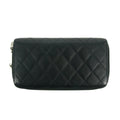Chanel Cambon CC Black Zip Around Wallet 14 Series #3731 by Bolt Boutique
